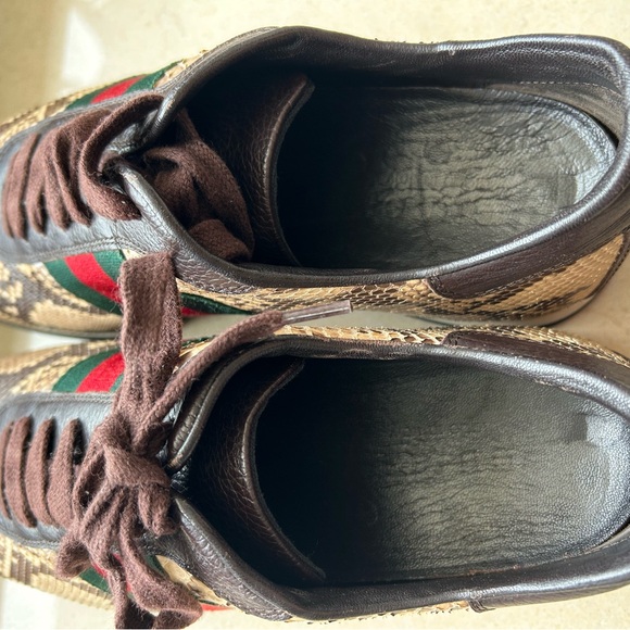 Gucci Python Mens sneakers - Picture 5 of 7